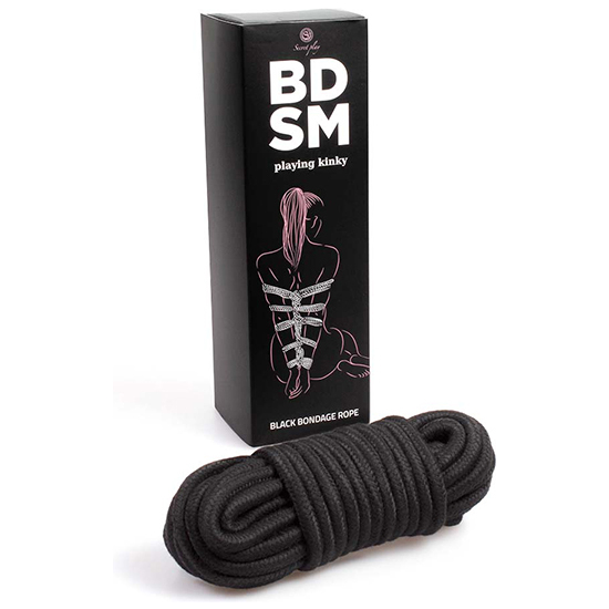 BDSM COLLECTION - CUERDA BONDAGE NEGRA image 2