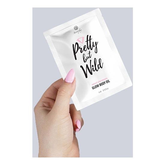 PRETTY BUT WILD GLOW BODY OIL SACHET image 1