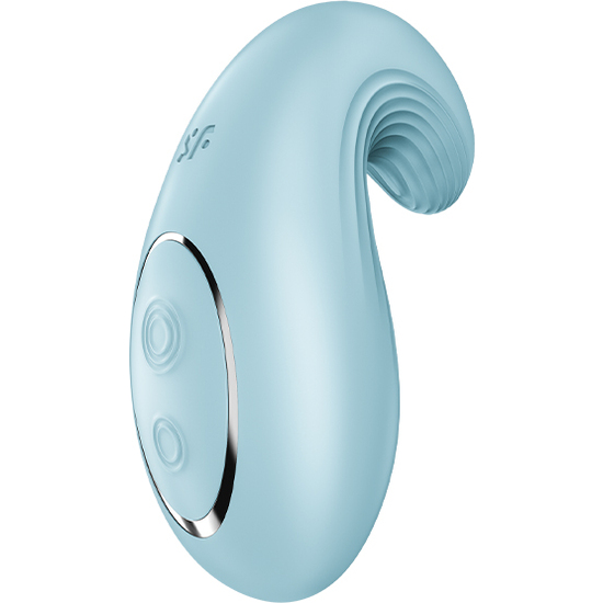 SATISFYER DIPPING DELIGHT - LIGHT BLUE image 0