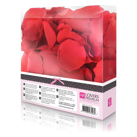 LOVERSPREMIUM ROSE PETALS RED image 2