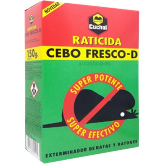 RATICIDA CUCHOL CEBO FRESCO 150GR image 0