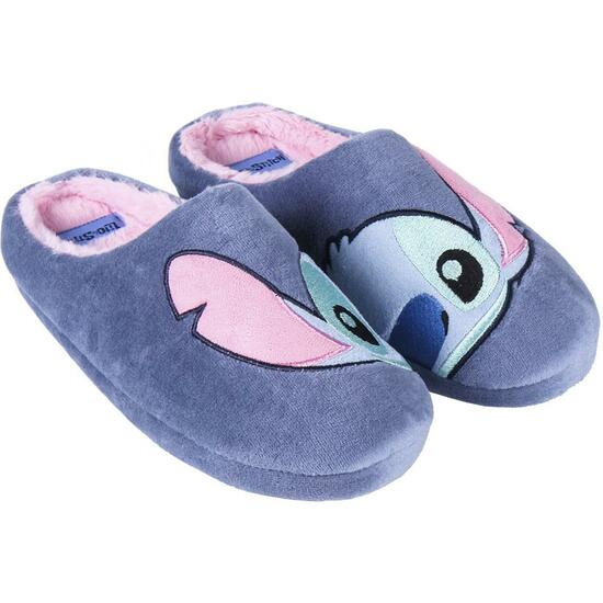 ZAPATILLAS DE CASA ABIERTA STITCH BLUE image 0
