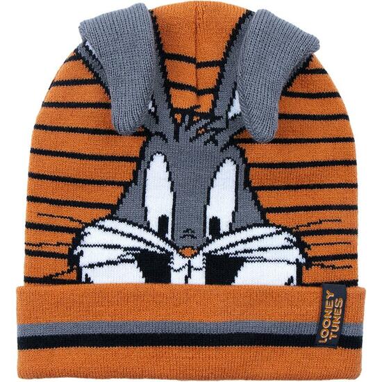 GORRO PUNTO JACQUARD LOONEY TUNES BUGS BUNNY ORANGE image 0