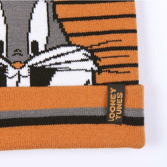 GORRO PUNTO JACQUARD LOONEY TUNES BUGS BUNNY ORANGE image 2