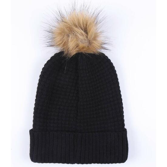 GORRO TRICOT POMPOM MINNIE BLACK image 1