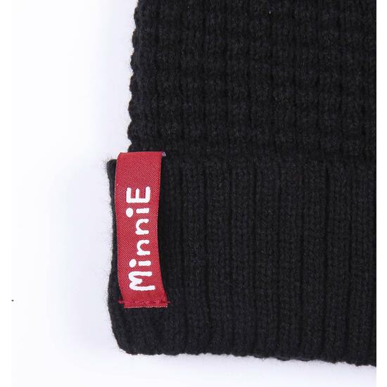 GORRO TRICOT POMPOM MINNIE BLACK image 3