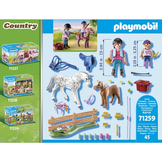 PLAYMOBIL COUNTRY STARTER PACK CUIDADO DE CABALLOS image 2