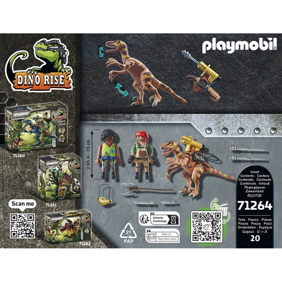 PLAYMOBIL DINO DEINONYCHUS image 2