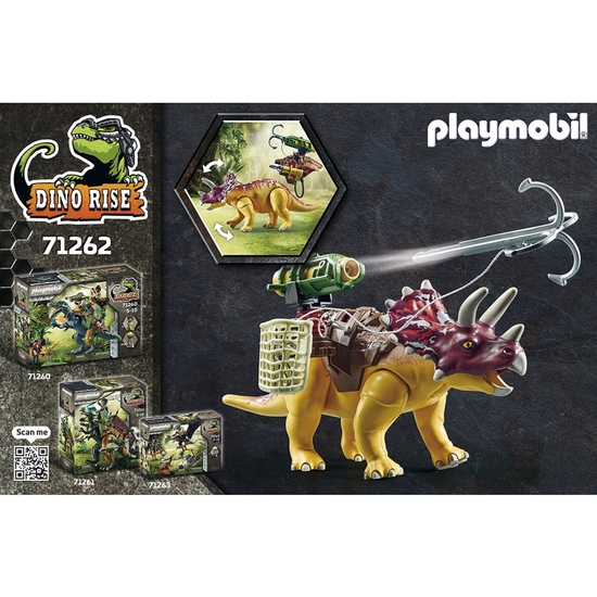 PLAYMOBIL DINO TRICERATOPS image 2