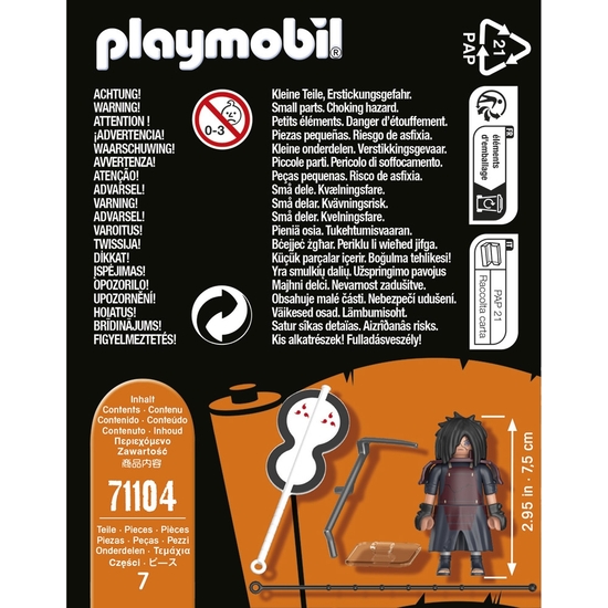 PLAYMOBIL NARUTO SHIPPUDEN MADARA image 2