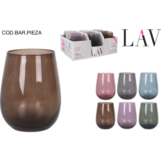 VASO 360CC SURTIDO COLORES PASTEL GAIA  image 0