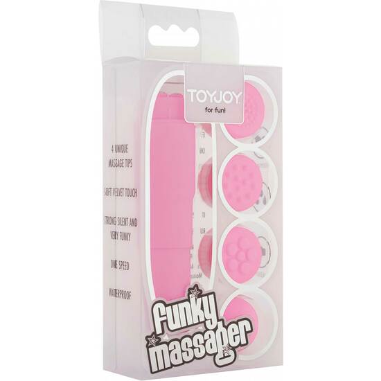 FUNKY MASSAGER PINK image 1
