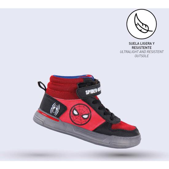 DEPORTIVA SUELA LIGERA EVA BOTA SPIDERMAN RED image 3