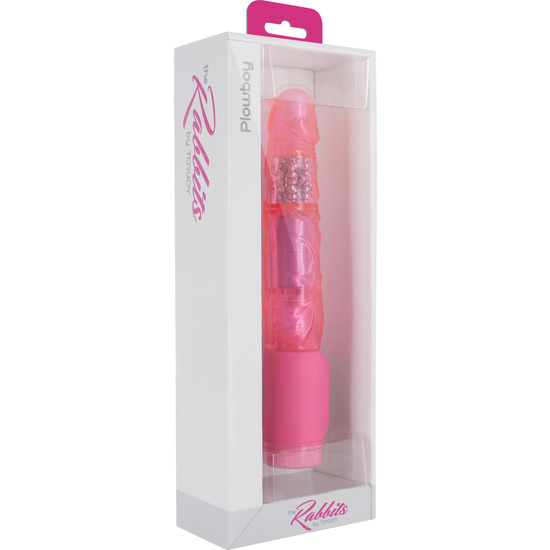 PLOW BOY ROTATING VIBRATOR PINK image 1
