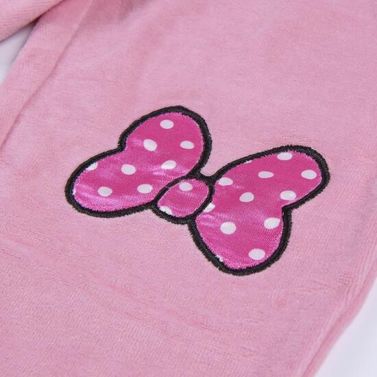 PIJAMA LARGO VELOUR COTTON MINNIE PINK image 6