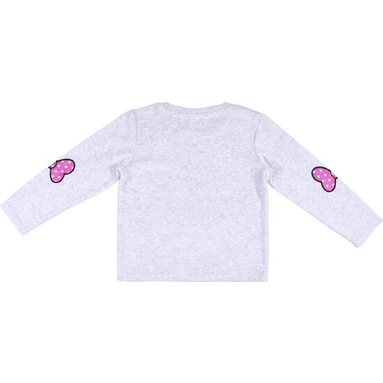 PIJAMA LARGO VELOUR COTTON MINNIE PINK image 2