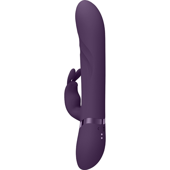 VIVE NARI - VIBRATING AND ROTATING BEADS, G-SPOT RABBIT - PURPLE image 1