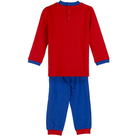 PIJAMA LARGO INTERLOCK SPIDERMAN BLUE image 1