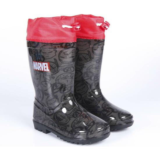 BOTAS LLUVIA PVC AVENGERS BLACK image 2