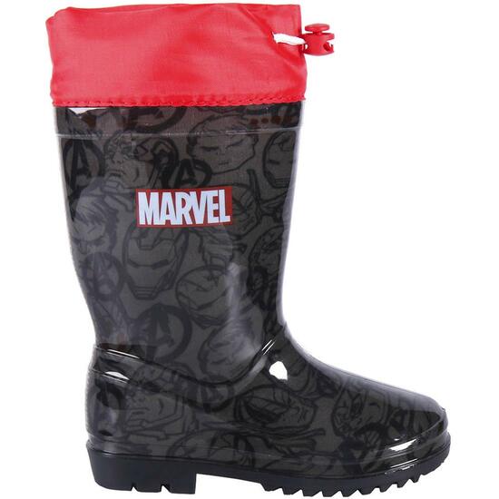 BOTAS LLUVIA PVC AVENGERS BLACK image 0