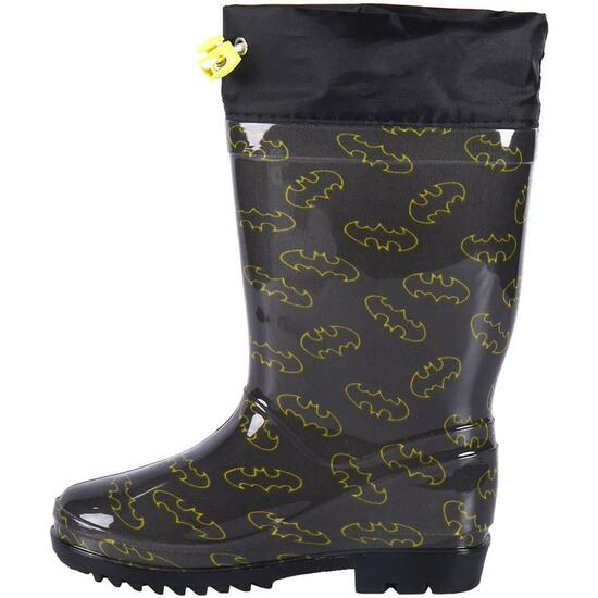 BOTAS LLUVIA PVC BATMAN GRAY image 1