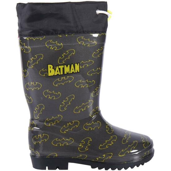 BOTAS LLUVIA PVC BATMAN GRAY image 0