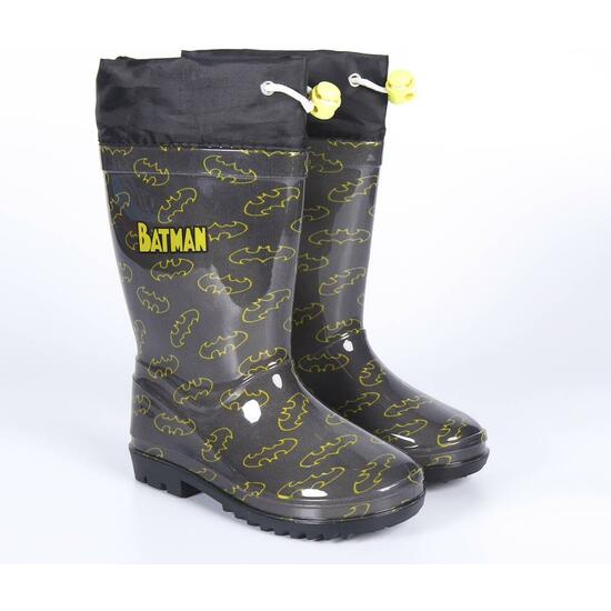 BOTAS LLUVIA PVC BATMAN GRAY image 2