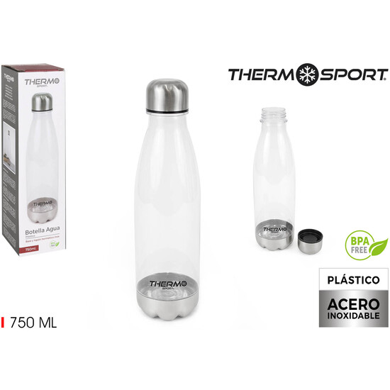 BOTELLA AGUA SSAS 750ML T/ACERO THERMOSPORT image 0