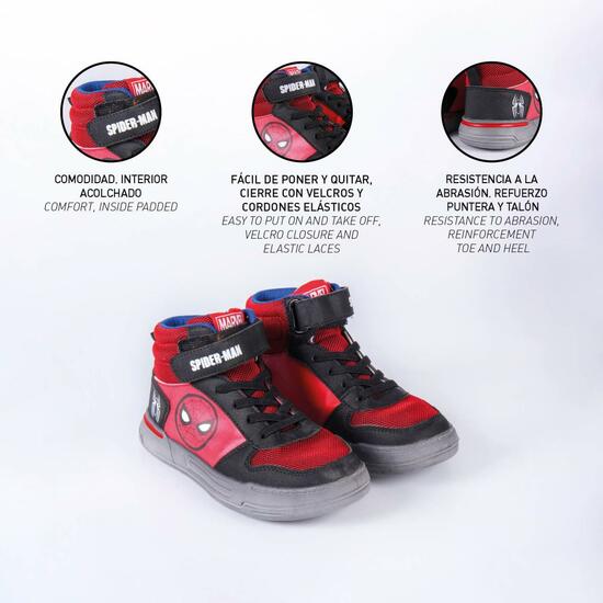 DEPORTIVA SUELA LIGERA EVA BOTA SPIDERMAN RED image 4