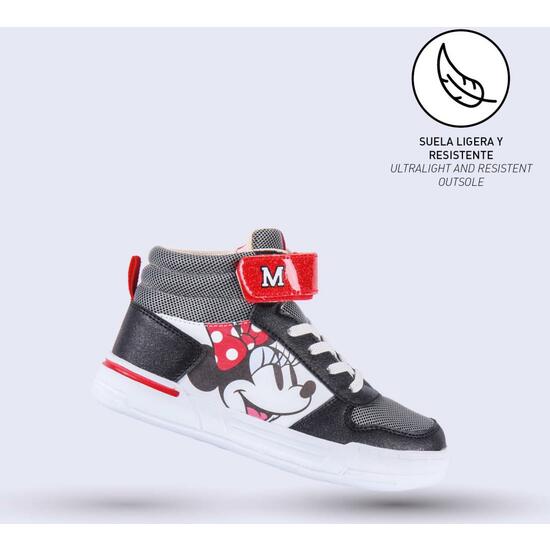 DEPORTIVA SUELA LIGERA EVA BOTA MINNIE BLACK image 3