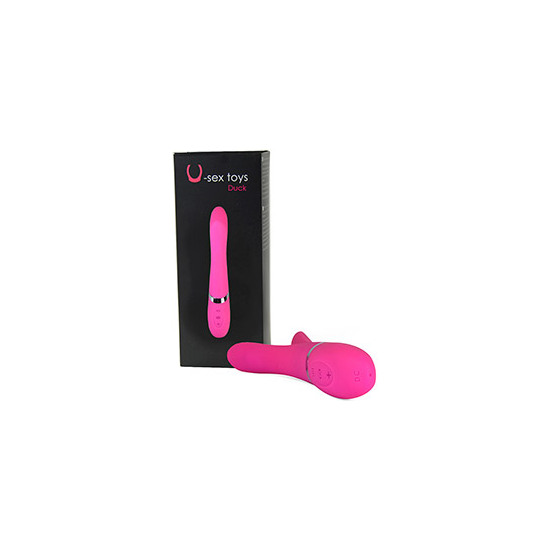 DUCK VIBRADOR CON ESTIMULACIÓN VAGINAL Y CLITORIAL image 0