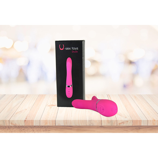 DUCK VIBRADOR CON ESTIMULACIÓN VAGINAL Y CLITORIAL image 4