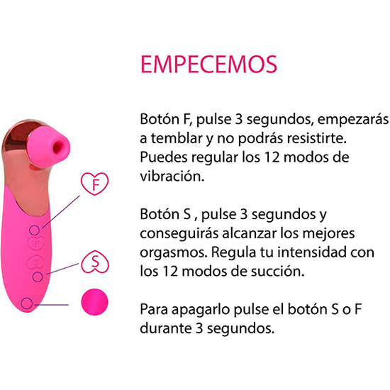 COSS VIBRADOR CON SUCCIONADOR DE CLÍTORIS image 1