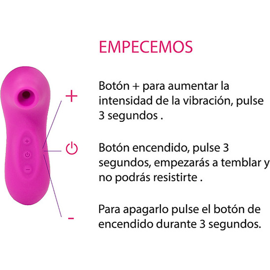 COSSLITE VIBRADOR Y SUCCIONADOR DE CLÍTORIS image 1