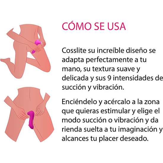 COSSLITE VIBRADOR Y SUCCIONADOR DE CLÍTORIS image 2