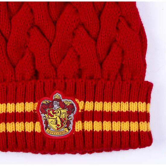 GORRO TRICOT POMPOM HARRY POTTER GRYFFINDOR RED image 2