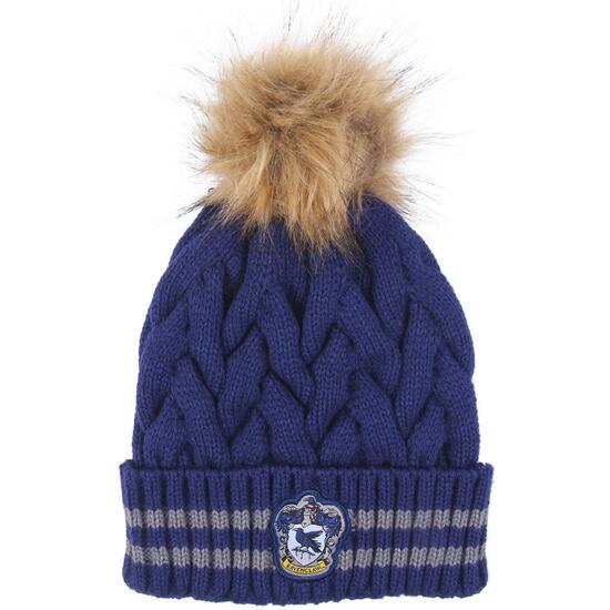 GORRO TRICOT POMPOM HARRY POTTER RAVENCLAW DARK BLUE image 0