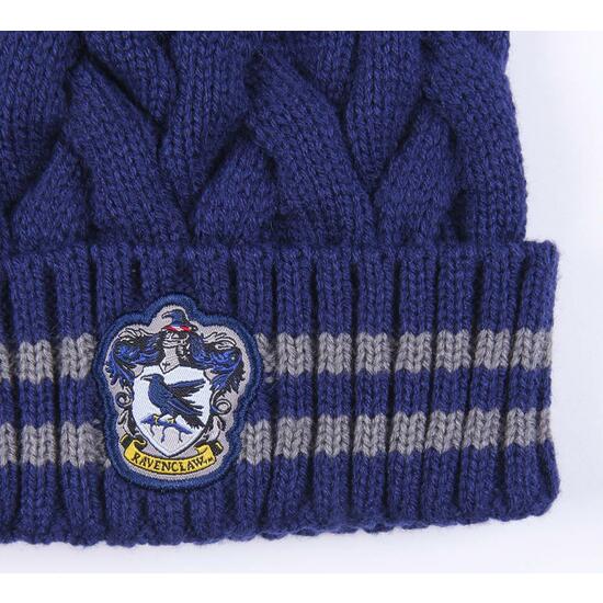 GORRO TRICOT POMPOM HARRY POTTER RAVENCLAW DARK BLUE image 3