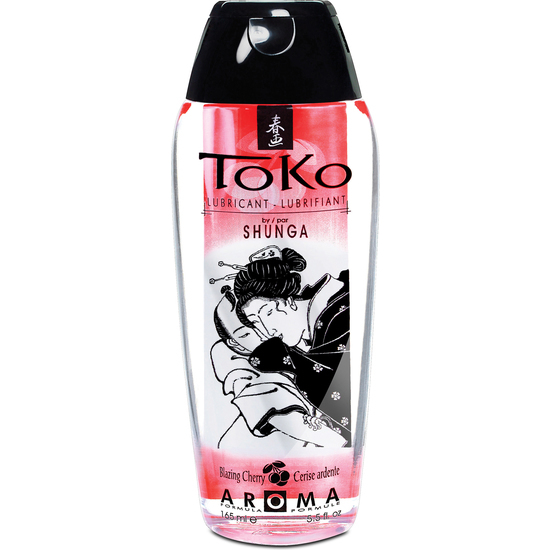 SHUNGA TOKO AROMA LUBRICANT BLAZING CHERRY image 0