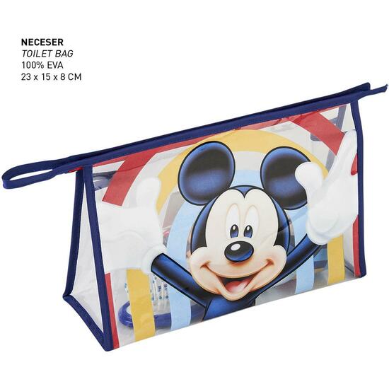 NECESER ASEO VIAJE ACCESORIOS MICKEY BLUE image 1
