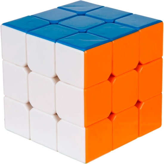CUBO MÁGICO DE HABILIDAD NEÓN 5X5X5 CM. image 0
