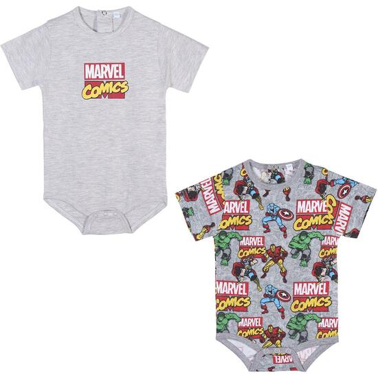 BODY PACK X2 MARVEL GRAY image 0