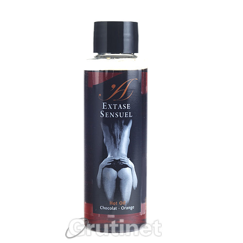 EXTASE SENSUEL HOT OIL EXTRA FRESH CHOCOLAT-ORANGE image 1