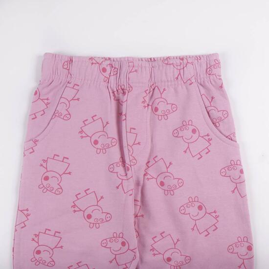 CHANDAL COTTON BRUSHED 3 PIEZAS PEPPA PIG PINK image 3