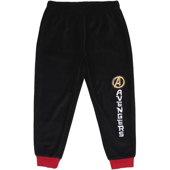 PIJAMA LARGO VELOUR COTTON AVENGERS GRAY image 3