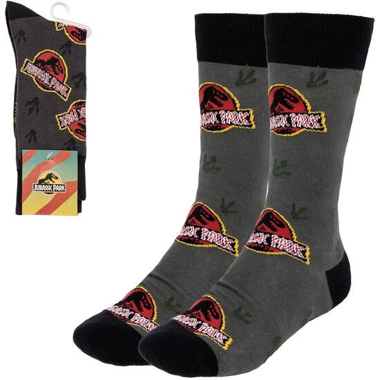 CALCETINES JURASSIC PARK DARK GREEN image 0