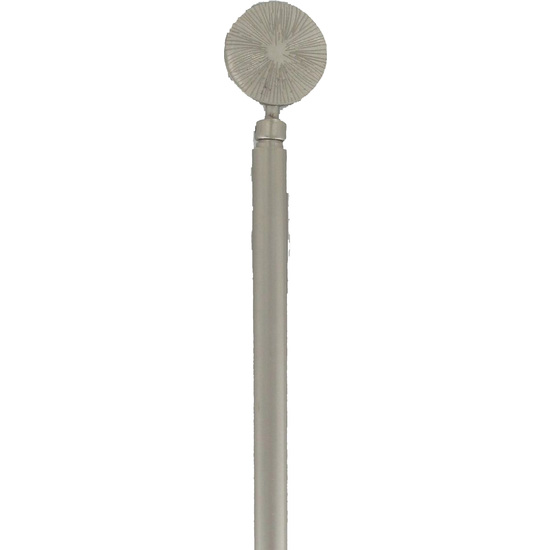 PORTAVISILLOS EXTENSIBLE FORJA TERMINAL ROND STRIE 40X60CM - PLATA image 0