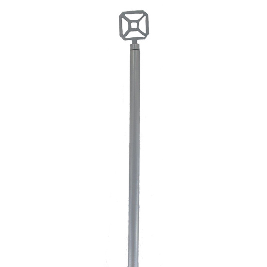 PORTAVISILLOS EXTENSIBLE FORJA TERMINAL ARTIC V2 80 X 110CM - PLATA image 0