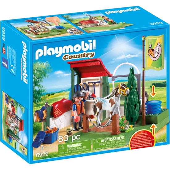 PLAYMOBIL COUNTRY SET LIMPIEZA CABALLOS image 0