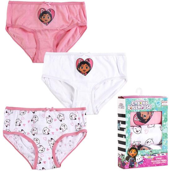 PACK BRAGUITAS SINGLE JERSEY 3 PIEZAS GABBY´S DOLLHOUSE MULTICOLOR image 0